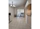 Bright breakfast nook features tile floors and sliding glass doors to the lanai at 2528 Deerbrook Dr, Lakeland, FL 33811