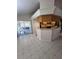Open concept kitchen with breakfast bar and tile floors at 2528 Deerbrook Dr, Lakeland, FL 33811