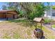 Large, fenced backyard with room to roam and covered garage at 3646 Palm Rd, Lakeland, FL 33810