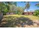 An ample backyard offers a storage shed at 3646 Palm Rd, Lakeland, FL 33810