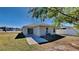 The home has a cozy backyard patio area ideal for relaxing or entertaining at 4601 Glencrest Loop, St Cloud, FL 34772