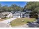 Charming one-story home featuring a well-maintained lawn, driveway, and a two-car garage at 748 Sagewood Dr, Lakeland, FL 33813