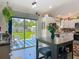 Dining area with slider to backyard, view of grass at 4730 Se 141St Pl, Summerfield, FL 34491