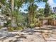 Front yard featuring a large tree, creative landscaping, and a charming walkway at 536 Ave G Se, Winter Haven, FL 33880