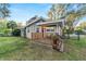 Charming single-story home with a cozy front porch, a red front door, and well-maintained landscaping at 208 Se 32Nd Ave, Ocala, FL 34471