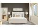 Elegant bedroom featuring a white bed, bedside tables with lamps, and a neutral color palette at 5431 Lewisham Dr, Davenport, FL 33837