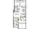 Second floor plan showing bedrooms, bathrooms, a retreat, and utility and closet space at 6690 Wake St, St Cloud, FL 34771