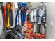 Walk-in closet featuring ample hanging space and organized storage for clothing and accessories at 181 Osprey Heights Dr, Winter Haven, FL 33880