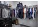 Spacious walk-in closet with ample hanging space, shelving, drawers, and carpeted floor at 5189 Greenheart Ave, Mount Dora, FL 32757