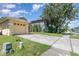 Charming one-story home featuring an attached garage, driveway and well-maintained lawn at 1309 Timberbend Cir, Orlando, FL 32824