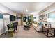 Comfortable living room with modern furnishings, stylish decor, and a cozy ambiance at 1609 Sage Ave, Haines City, FL 33844