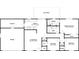 Detailed floor plan shows layout of bedrooms, kitchen, living room, and bathrooms at 6255 Christina Ct, Orlando, FL 32810