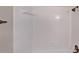 Bright, fully tiled shower and shower head, including a soap dish and towel rack at 6255 Christina Ct, Orlando, FL 32810