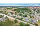 Community aerial view featuring well-maintained homes, swimming pools, and verdant landscaping at 2806 Spinning Silk Ct, Kissimmee, FL 34747