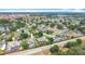 Aerial image showcasing a neighborhood with homes, greenery, and community layout details at 2806 Spinning Silk Ct, Kissimmee, FL 34747