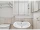 Bright bathroom featuring a modern vanity and fixtures at 519 Market W Sq, Lakeland, FL 33813