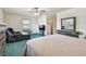 Spacious bedroom with a cozy seating area at 519 Market W Sq, Lakeland, FL 33813