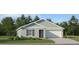 Charming single-story home featuring a well-maintained lawn and an attached two-car garage at 2176 Albatross Nest Dr, Bartow, FL 33830