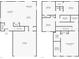 Floor plan showcasing home's layout, including the living room, kitchen and bedrooms at 1508 Majestic Ln, Winter Haven, FL 33880