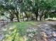 Expansive backyard with mature trees, offering privacy and natural beauty at 1310 Payne St, Auburndale, FL 33823