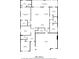 Detailed floor plan of the property with room dimensions and layout at 1803 Daybreak Dr, Fruitland Park, FL 34731