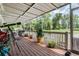 Relaxing screened porch adorned with plants, ideal for leisure and observation at 1611 County Road 753S, Webster, FL 33597