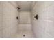 Enclosed shower with a built in seat at 1611 County Road 753S, Webster, FL 33597