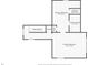 Floorplan for the second floor showing primary bedroom, closet, and bathroom at 1611 County Road 753S, Webster, FL 33597