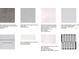 Close-up of elegant countertop samples with various colors and textures perfect for any design at 12898 Harvest Rain Ave, Winter Garden, FL 34787