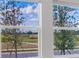 View from the window showing trees, and a road with blue sky and clouds at 12898 Harvest Rain Ave, Winter Garden, FL 34787
