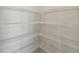 A large walk-in pantry features bright white walls and well-lit, coated-wire shelving for excellent storage at 5920 Bristle Oak St, Mount Dora, FL 32757