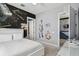 This Star Wars themed bedroom features a Rey mural, spaceship art, and themed decor at 7523 Excitement Dr, Kissimmee, FL 34747