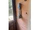 Exterior electrical box attached to the outside of the house at 2220 Woods Trl, Lakeland, FL 33809