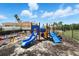 Colorful community playground with swings and slides for outdoor enjoyment at 413 Bay Leaf Dr, Poinciana, FL 34759