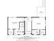 Upstairs floor plan featuring a primary bedroom with walk-in closet, primary bathroom, and deck access via a hall at 390 Windermere Dr, Lakeland, FL 33809