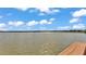 Scenic lake view showing the calm water and distant horizon at 390 Windermere Dr, Lakeland, FL 33809