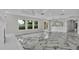 Spacious living room featuring large windows, lots of light and modern touches throughout at 390 Windermere Dr, Lakeland, FL 33809