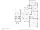 Layout of the house showing bedrooms, living room, kitchen, and garage at 9530 Sw 189Th Ct, Dunnellon, FL 34432