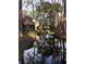 A small creek runs behind this townhouse community at 5310 Pebble Beach Dr # F, Orlando, FL 32811