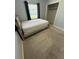 Cozy bedroom with a bed frame with matching curtains and a closet for storage at 705 Grandview Ave, Altamonte Springs, FL 32701