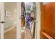 Spacious walk-in closet offering ample storage space and organization at 21551 Lake Seneca Rd, Eustis, FL 32736