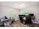 Bright office space with wood-look flooring and natural light at 1625 Itchepackesassa Dr, Lakeland, FL 33810