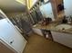 Bathroom featuring double sinks, granite countertops, and plenty of storage at 2921 Se 38 Pl, Ocala, FL 34480