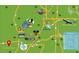 Graphic map highlighting the proximity of 