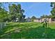 Large backyard offering ample space for outdoor activities and gardening at 1110 Waterview E Blvd, Lakeland, FL 33801