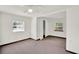 Bedroom featuring carpet flooring, a ceiling fan and a large window at 28712 Azalea Ave, Paisley, FL 32767