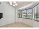 Charming breakfast nook with plenty of natural light and views of the pool at 4221 Meadowbend Ct, Lakeland, FL 33811