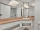 Bathroom with vanity, drawers, and mirror at 454 San Jose Dr, Winter Haven, FL 33884