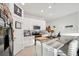 Updated kitchen with stainless steel appliances, sleek countertops, and ample cabinet space at 621 Silver Palm Dr, Haines City, FL 33844