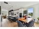Stylish kitchen with white cabinets, a large center island, and modern appliances perfect for culinary enthusiasts at 12684 Willstatter Ave, Orlando, FL 32827